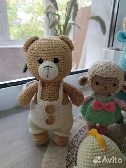 Вязанье на заказ (игрушки крючком)