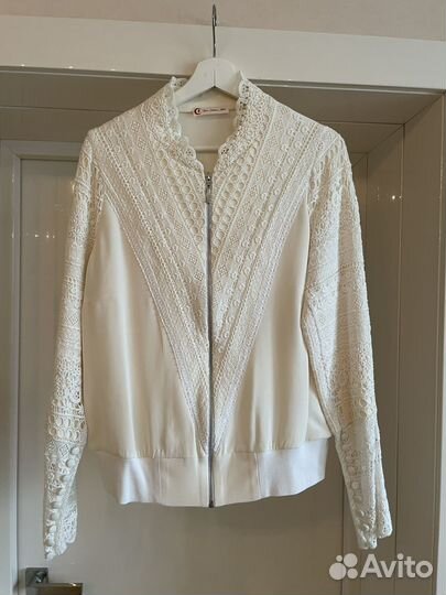 Куртка бомбер шелковый