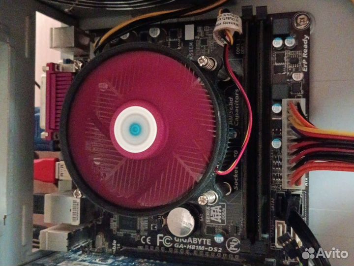 Материнская плата с процессором i3