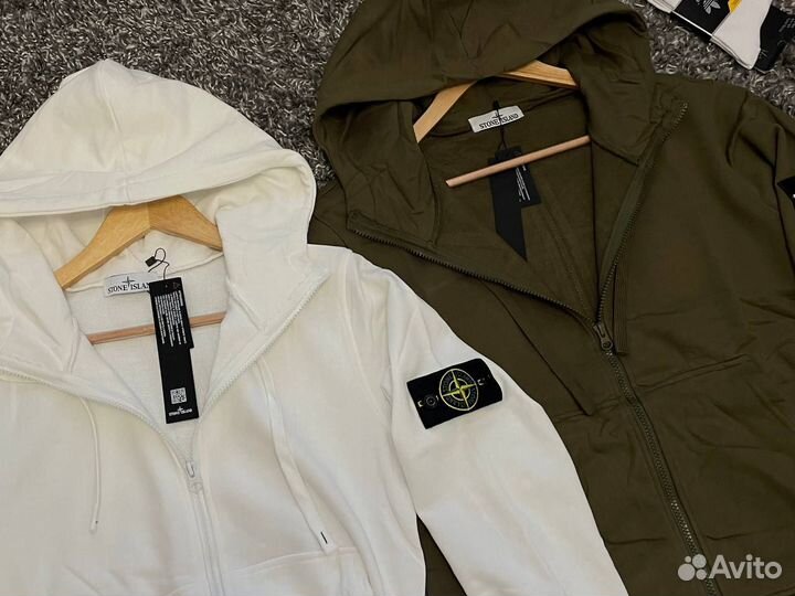 Зип худи stone island * Легит патч