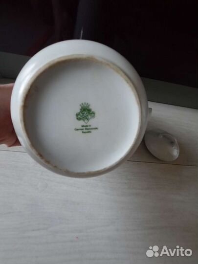Заварочный чайник гдр фарфор