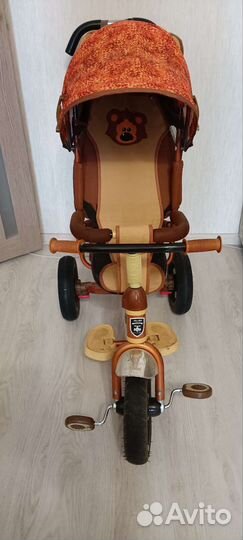 Детский велосипед с ручкой бу