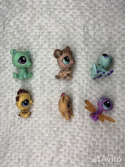 Набор lps (littlest pet shop) в плохом состоянии