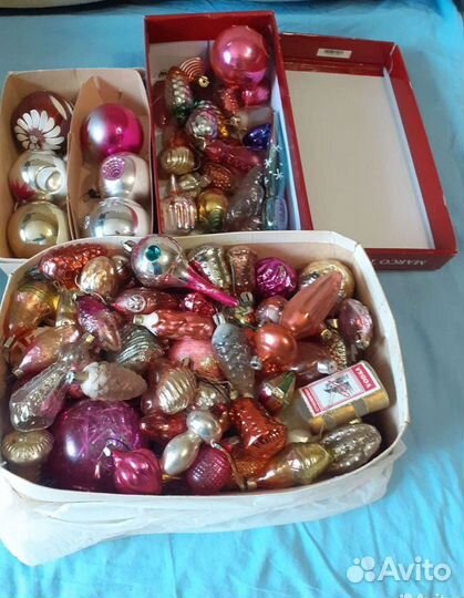 Ёлочные игрушки СССР