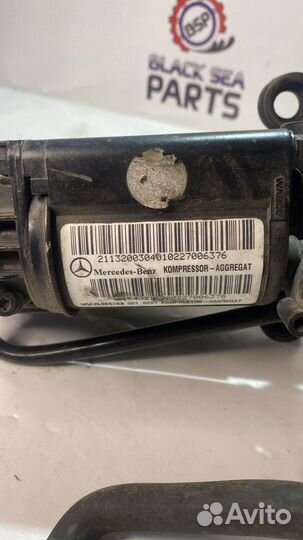 Компрессор пневмоподвески mercedes w221