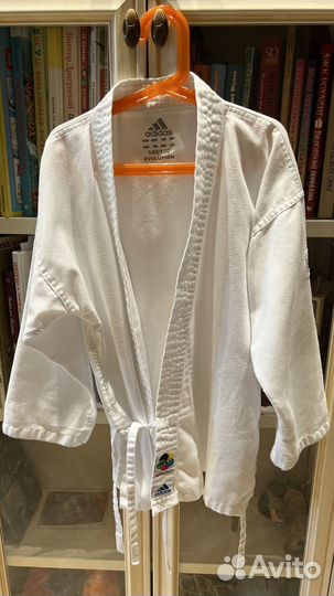Кимоно для каратэ детское Adidas рост 120-140 см