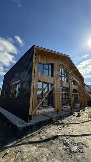 Коттедж 154 м² на участке 6 сот.