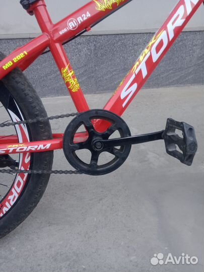 Велосипед подростковый 24 б/у