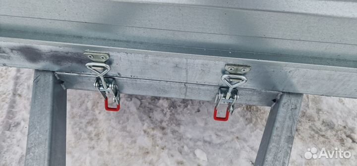 Прицеп легковой 3,5х1,5.Цепь страх.,упоры Е