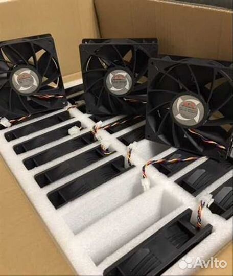 Кулер 140х140х38 12V, 7.2A, 6 pin Whatsminer