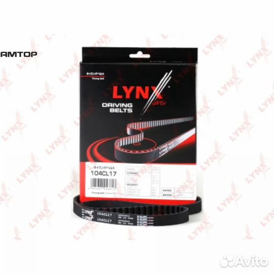 Lynxauto 104CL17 Ремень грм lynxauto 104CL17