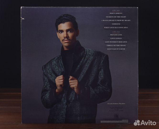 El DeBarge Gordy Canada 1986 LP EX/EX