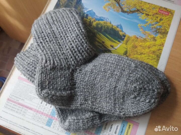 Носочки вязаные детские