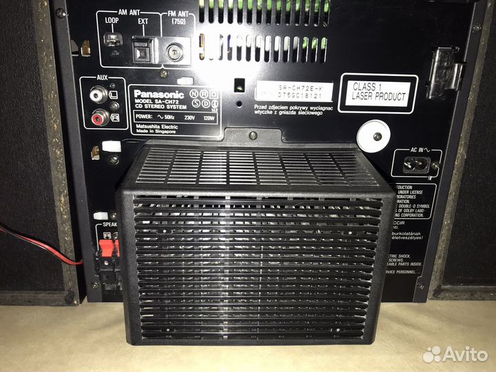 Музыкальный центр Panasonic sa ch-72