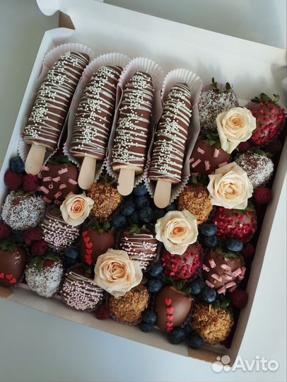 Клубника в бельгийском шоколаде