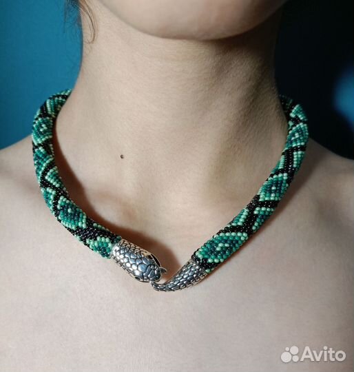 Чокер из бисера