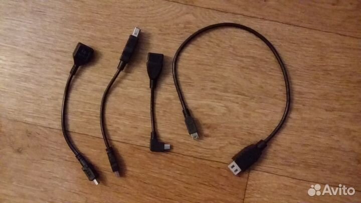 Кабель USB - micro USB короткий