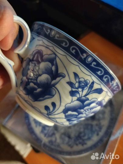 Чайная пара фарфор