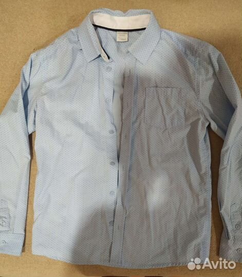 Рубашки на мальчика 146-152