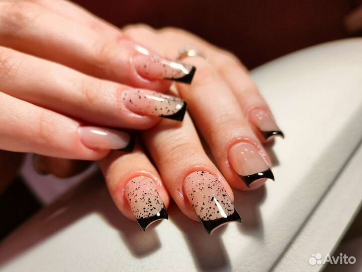 Наращивание ногтей, гель-лак