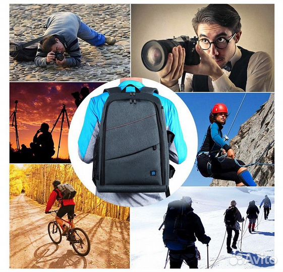 Фоторюкзак Puluz с отделением для ноутбука