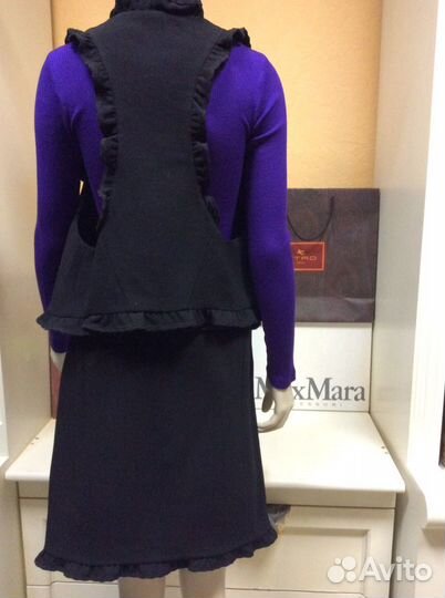 Sonia Rykiel оригинал жилет и юбка