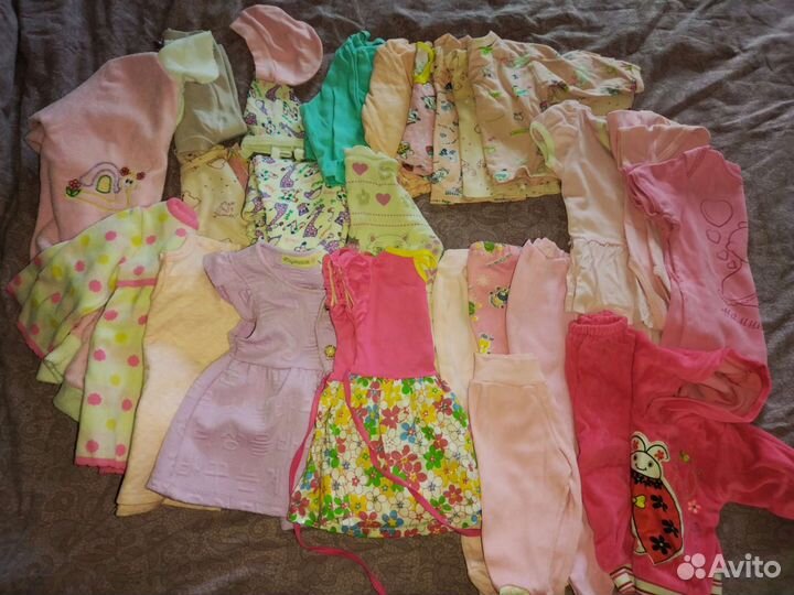 Продам вещи пакетом на девочку