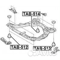 Сайленблок подрамника toyota camry acv40/gsv40 200