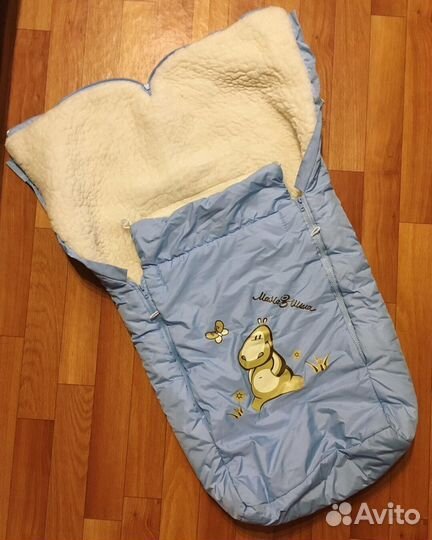 Конверт зимний на овчине