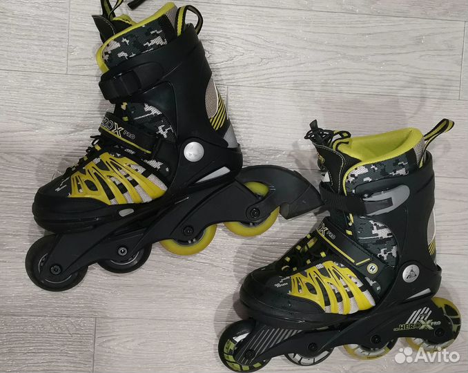 Ролики детские раздвижныеK2 SK8 Hero X Pro р.34-39