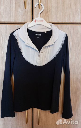 Школьная блузка 140