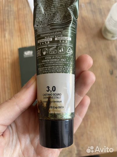 Безамиачная краска для волос Shot