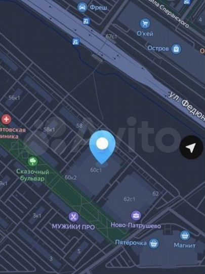 Машиноместо, 17 м²