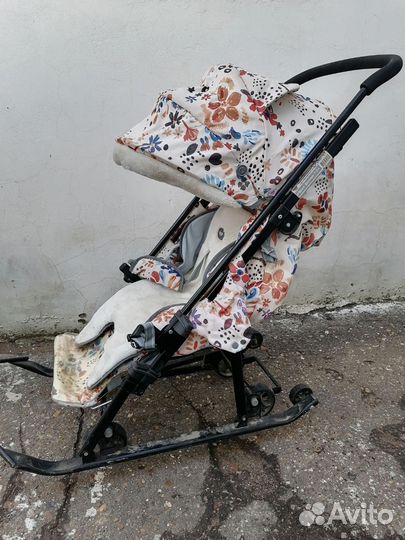 Санки коляска ника 7 5