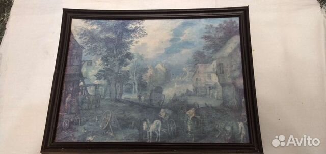 Репродукция в раме