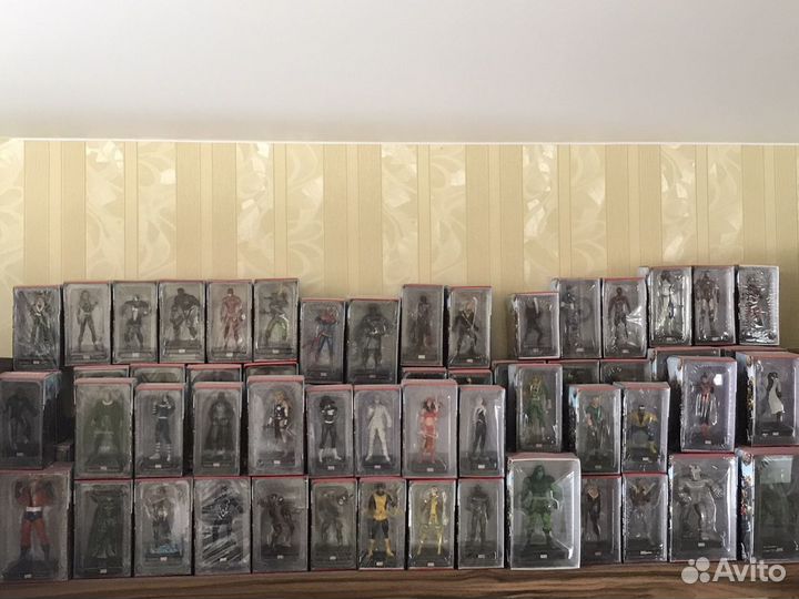 Герои Marvel 3D. Коллекция фигурок