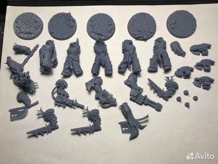 Warhammer 40000 миниатюры Blightlord Terminators