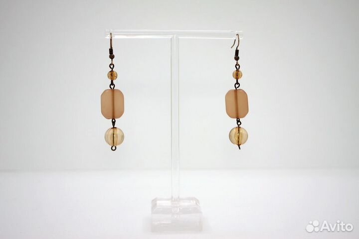 Серьги Пудра