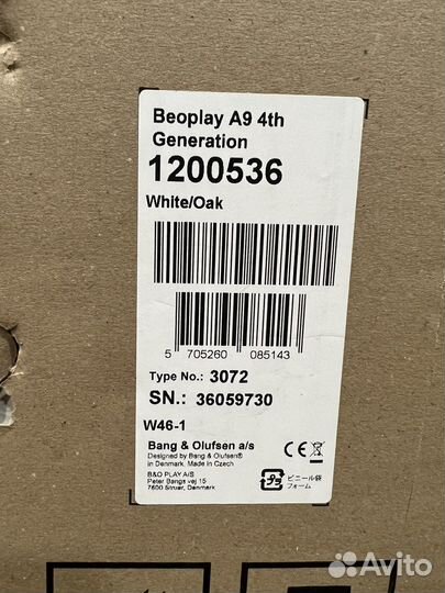 Bang & Olufsen BeoPlay A9 4gen