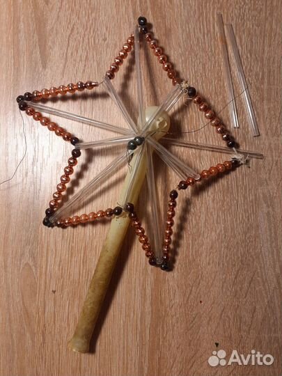 Монтажные игрушки одним лотом ёлочные СССР