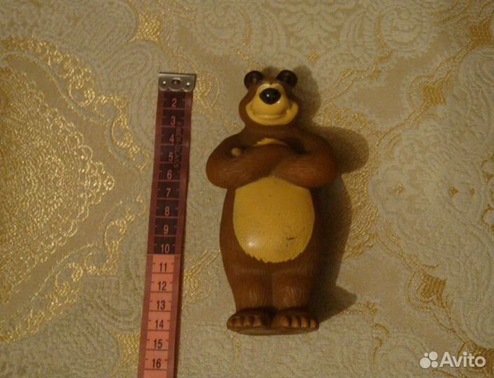 Медведь (Маша и медведь) игрушка резиновая