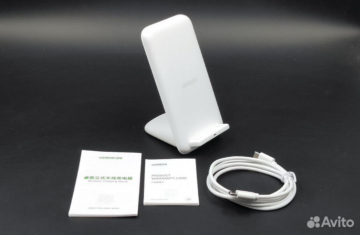 Беспроводная зарядка-подставка Ugreen 15W CD221