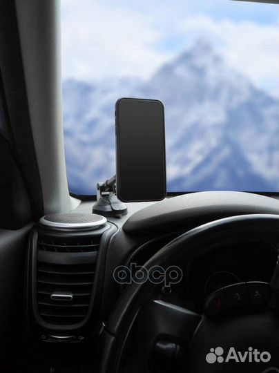 Держатель для телефона на торпедо/лоб. стекло м