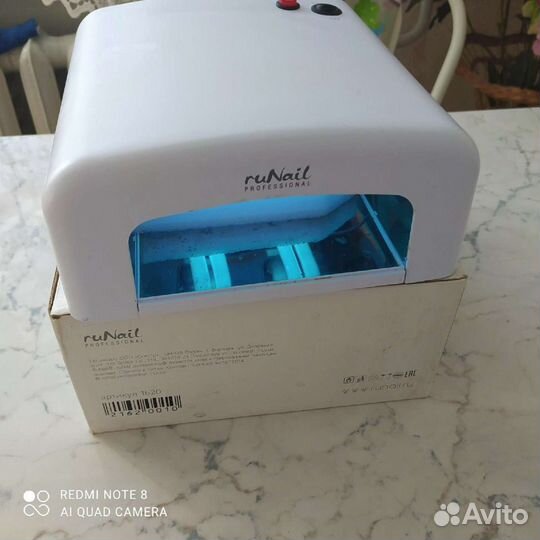 Уф- Лампу 36 вт RU 818 для сушки ногтей