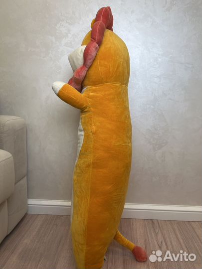 Мягкая игрушка лев 1м 5 см