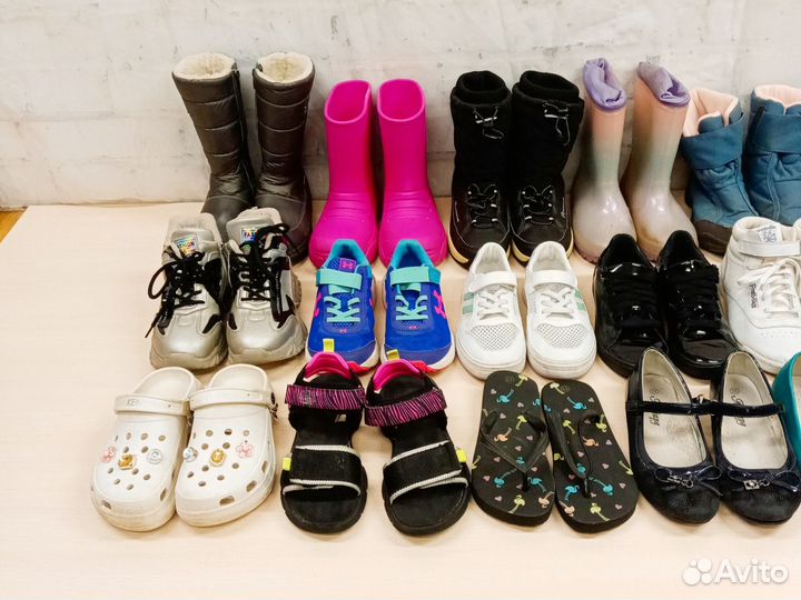 Обувь пакетом на девочку 33 размера