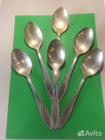 Мельхиоровые ложки (лот) СССР