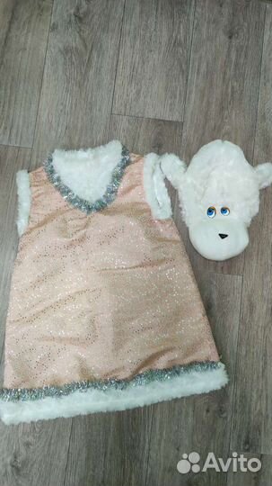 Новогодний костюм овечки