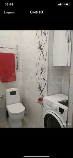 2-к. квартира, 45 м², 2/6 эт.