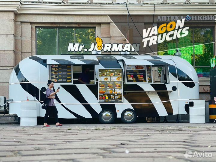 Торговый прицеп, Торговый ларек